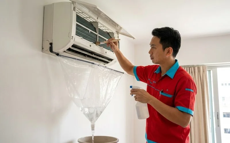Aircon Chemical Wash Tampines