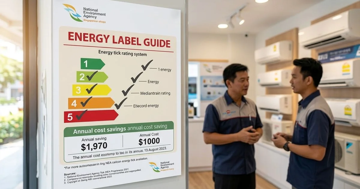 Understanding Aircon Energy Tick Ratings for Tampines Homeowners