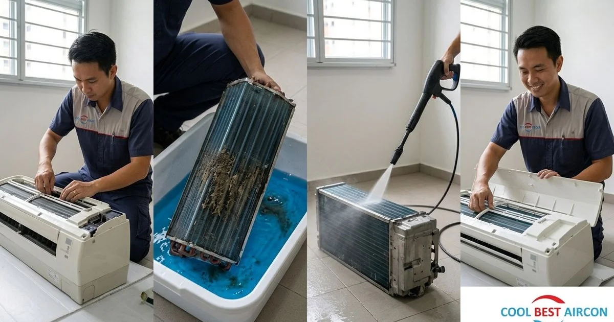What Happens During an Aircon Chemical Overhaul in Tampines? (Step-by-Step)
