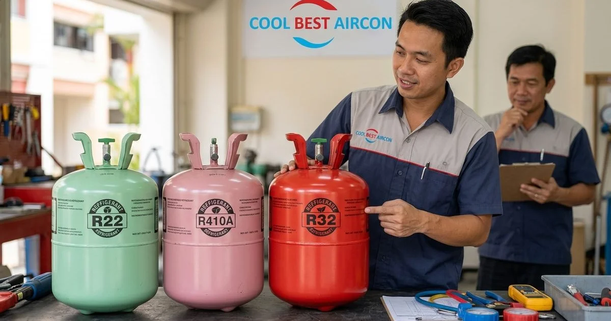 R22 vs R410A vs R32 Gas: What Tampines Homeowners Need to Know